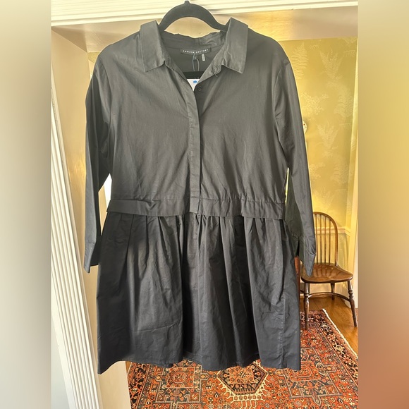 English Factory Black Mini Dress-NWT! - Picture 1 of 2